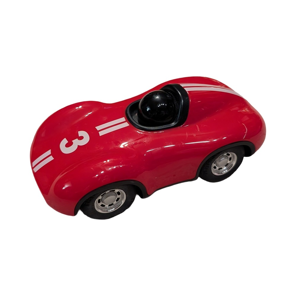 Playforever Mini Speedy Le Mans Red 3‎ Race Car Toy Classic Sportster Design